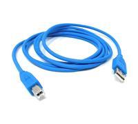 Câble USB B pour contrôleurs DJ et appareils MIDI, style imprimante pour tables de mixage, tourne-disque, claviers, échantillonneurs, synthétiseurs, compatible avec Numark, Pioneer, Traktor, Denon