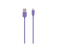 Câble USB - BELKIN - Micro-USB de type B - 1,22 m - Gris argenté - Charge rapide