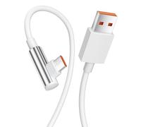 Câble USB C 1,8m 6A 120W Coudé 90 Degrés pour Xiaomi 17 15T 14 13 12 11 Pro | Cable Type C Charge Rapide pour Redmi Note 17 15 14 13 12 11 10 Pro pour POCO F9 X8 Pro Max F8 M8 X7 F7 X6 X5 C85 Pad 8 7 6 5