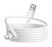 Câble USB C 1.8m Charge Rapide 6A 90 Degrés pour oppo Reno16 Pro16F 5G