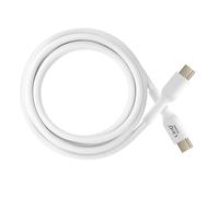 Câble USB C 100W Transfert Rapide 20Gbps 1.5m pour Ordinateur Portable Blanc