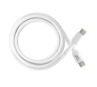 Câble USB C 100W Transfert Rapide 20Gbps 1.5m pour Ordinateur Portable LinQ Blanc