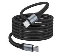 Câble USB-C 240W Charge rapide & Transfert 480 Mbps, Nylon tressé 3m - Noir 3mk 3mk