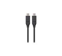 Nanocable Câble USB-C 3.2 Gen2x2 20Gbps 5A/100W 4K/60Hz USB-C mâle-mâle Noir 1m