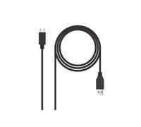 Câble USB-C 3.1 Gen 2 10Gbps Mâle vers USB-A Mâle 1m
