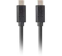 Lanberg Câble USB-C 3.1 GEN 2 Mâle/Mâle 10 Go/s 100W 1,8 m Noir