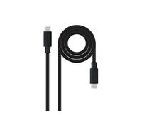 Câble USB-C 3.2 M/M 3m 100W (Noir)