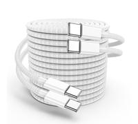 Câble USB C [3m+3m / Lot de 2] 3A Chargeur Type C en Charge Rapide Nylon Tressé Câble Chargeur pour iPhone 16/ 16 Pro/15 Plus/15 Pro Max, MacBook Pro, iPad Pro 12.9/11 inch/Mini/Air 5/4, Samsung1