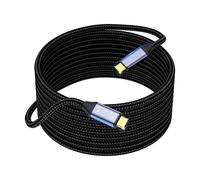 Cable Usb C 4M,Cable Usb C Vers Usb C 10 Gbps, Câble Usb 3.1 Gen2, 100W 20V/5A Câble Usb C Charge Rapide, Transmission Vidéo 4K @ 60Hz Compatible With Macbook Pro Samsung Galaxy Pi[CAB9164105]