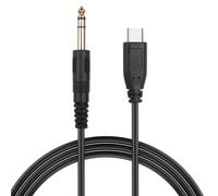 CâBle USB C à 6,35 mm Trs Type C à 1/4 ""TRS CâBle Audio StéRéO Plaqué or USB C à 6,35 Mm 1/4"" Adaptateur Audio Prise Auxiliaire CâBle StéRéO Pour Haut-Parleurs,Amplificateurs 3.28ft