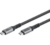 Câble USB-C avec étui textile, USB4, 240 W, 40 Gbit/s 74213