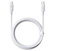 Câble USB-C Baseus Silky Series PD 100 W 2 m Blanc