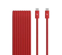 Câble USB C BEATS vers USB-C 240W 3M Tressé Rouge flash