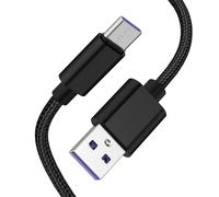 Cable USB C Câble USB C Charge Rapide 3A Fil Chargeur Type C Tressé Cable USB vers USB C pour Samsung Galaxy S21 S22 S23 S24 S8 A21s A34 A53 iPhone 15 16,Google Pixel,Xiaomi (2M)
