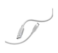 Câble USB C Cellular Line USBDATASOFTUSBCD Câble Doux Argent