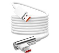 Câble USB C Charge Rapide 120W 6A 3 m Coudé 90 Degrés pour Redmi Note 15Pro | Cable Type C 3 mètre Charge-Turbo pour Xiaomi 17T 15T 14T 13T pour POCO X8 X7 Pro X6 F7 pour Redmi Note 14 13 12 11 Pro 15C