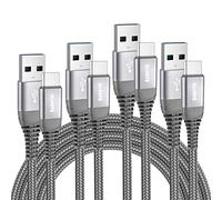 Câble USB C Charge Rapide[1M+2M+2M+3M/Lot de 4],Cable USB Type C Chargeur pour iPhone 16 15,Samsung Galaxy S20 S21 S22 S23 S24 S25 Plus Ultra S10 S10E,A20e A50 A51 A40 A70 A71,Redmi Note 13 Pro 12