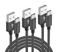 Câble USB C Charge Rapide [Lot de 3,1M+2M+3Mètres] Cable USB Type C Chargeur pour Samsung Galaxy S20 S21 S22 Plus Ultra S10 S10E S8 S9 A51 A71 A31 A52 A72 A41 A21 A21S A50 A40 A70 A13 A53 A12 A42 A20E