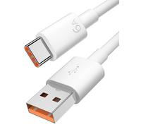 Câble USB C Charge Rapide pour Honor 200 Lite 90 Lite Magic6 Lite Pad X8a,100W 6A 1m Câble USB Type C Supercharge Câble pour Huawei Honor 200 Pro 200 Smart 90 Magic6 Pro 5Lite V3 MagicPad 2 X6b X8b