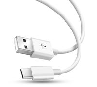 Cable USB-C Charge rapide Transfert De Données 2.0 Longueur 1m Blanc