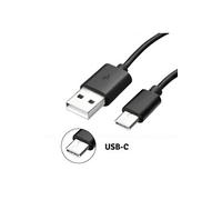 Cable Usb-c Chargeur Noir Pour Sony Xperia 10 / L1 / L2 / L3 / XA1 / XA2 / XZ / XZ1 / XZ2 / XZ3 - Cable Type Usb-c Port Usb Data Chargeur