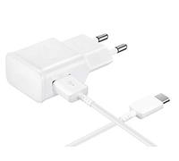 Cable USB-C + Chargeur Secteur Blanc compatible avec Huawei P30 / P30 LITE / P30 PRO / P20 / P20 LITE / P20 PRO / P10 / P9 / P9 PLUS - Cable Type USB-C Mesure 1 Metre Chargeur Prise Murale Phonillico®