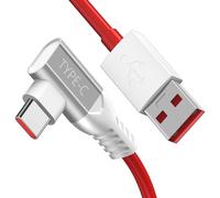 Câble Usb C Coudé 90 Degrés 1,8M Pour Oneplus 65W Super Vooc Câble Chargeur Usb Type C Charge Rapide Warp Charge Pour Oneplus Nord Ce 4/Nord 4/12/11/10 8 Pro/8/7T Oppo Reno 14F/13 Fs/12 F/11[Z2066]