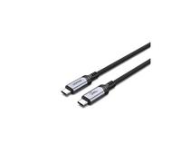 UNITEK C14110GY-2M : Câble USB-C Mâle vers USB-C Mâle, USB 3.2 Gen 1, 2m, Noir, Transfert 0.48 Gbit/s, Power Delivery USB 3.1 jusqu'à 240W