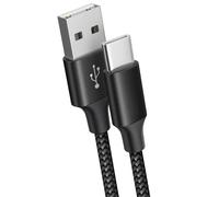 Câble Usb C De Type C De Charge Rapide Pour Nokia G50 / G20 / G21 / G11 / G11+ / G10 - Câble De Synchronisation Pour Nokia X20 / X10 / 6/8 / 3 (1 M, Noir)