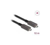 Câble USB-C - DELOCK - 84150 - 10 m - Vidéo, Données, Power Delivery - Optique