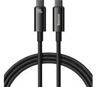 Câble Usb-C Do Usb-C Baseus Tungsten Gold 240W 3M (Czarny)