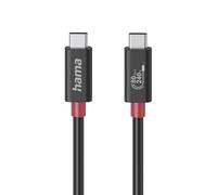 Câble USB-C, E-marker, USB4 Gen4, 80 Gbit/s, 5 A, 240 W, 1,00 m