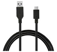 Essentielb - Câble Usb C Câble Vers Usb 2m Noir Compatible Iphone 17 16 15 Pro Max, Samsung Galaxy S25 S24 Ultra