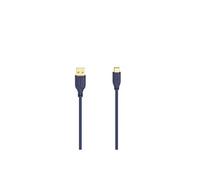 Câble USB-C Flexi-Slim, USB 2.0, 480 Mbit/s, Blue Depths, 0,75 m