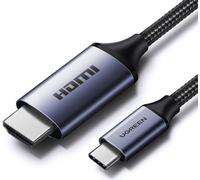 Câble USB C - HDMI 2.1 8K 60Hz 1,5m Ugreen CM565 - gris