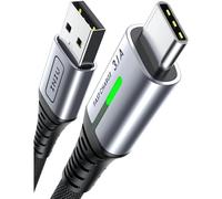 Cable USB C, INIU Cable USB C 2m/3.1A Charge Rapide, Nylon QC 3.0 Cable Chargeur Type C pour Samsung Galaxy S22 S21 S20 S10 S9 A70 A12 Switch PS5 Huawei P30 iPad Pro Google Pixel Xiaomi Sony Xperia