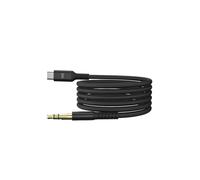 Câble USB-C/Jack Mâle 1.20m Nylon tressé noir