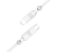USB C to Lightning Recyclable Cable 2 m 3A White Just GreenUSB C to Lightning Recyclable Cable 2 m 3A White Just Green