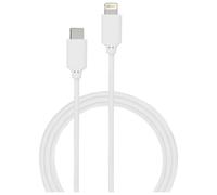 Câble USB C/Lightning 2m Blanc Bigben