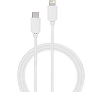 Câble USB C/Lightning 3A 2m PD 60W Blanc Bigben