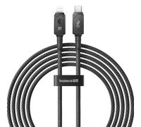 Câble USB-C - Lightning Baseus Unbreakable 20 W 480 Mbit/s 2 m - Noir