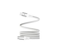 WE Connect – Câble USB-C/Lightning magnétique – USB 2.0, 9V/3A (27W) – 1 m Blanc