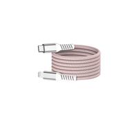 câble USB-C /Lightning magnétique, USB2,0 - 9V/3A/27W, 1mètre rose