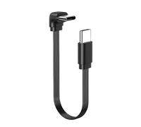 Câble USB C mâle-femelle 65W pour le-10cm simple coude