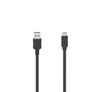 Câble USB-C, mâle USB-A - mâle USB-C, USB 2.0, 480 Mbit/s, 0,75 m