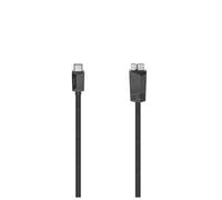 Câble USB-C, mâle USB-C - mâle Micro-USB, USB 3.2 Gen1, 5Gbit/s, 0,25 m