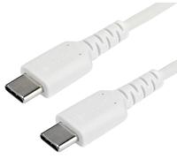 Câble USB-C Mâle Vers USB-C Mâle USB 2.0 Durable, 1M Blanc - RUSB2CC1MW