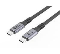 Microconnect USB4CC025 câble USB USB4 Gen 3x2 0,25 m USB C Noir
