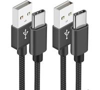 Câble USB C - NON - 1M - Charge Rapide 3A - Nylon Tressé - Compatible Samsung et MacBook