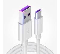 Câble Usb C Original Pour Huawei 5a, Charge Super Rapide, Ligne De Données De Type C Pour P30 P20 P10 Mate 10 20 Nova 5t 5 5i 6 8 Se-1m-Blanc